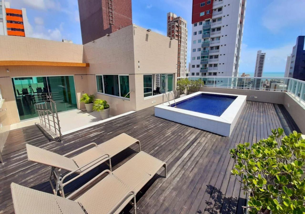 Villazul Lorenzo Di Credi - Andar Alto, Vista Mar, Tambau João Pessoa Exterior foto
